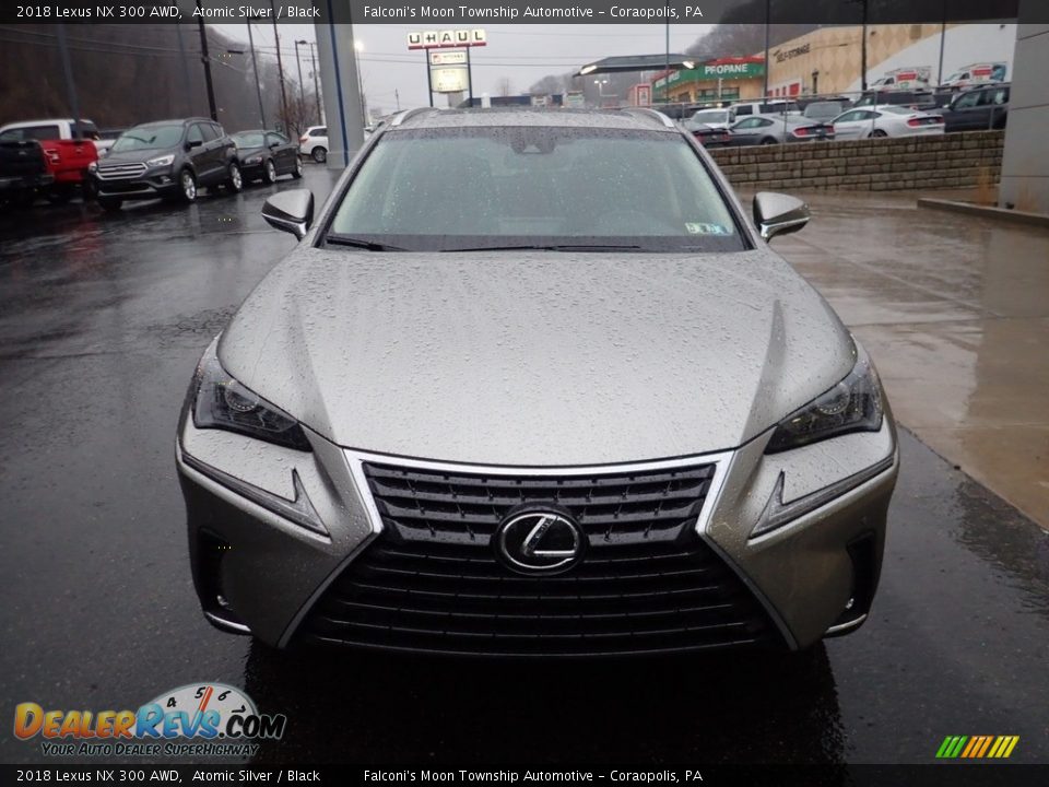 2018 Lexus NX 300 AWD Atomic Silver / Black Photo #8