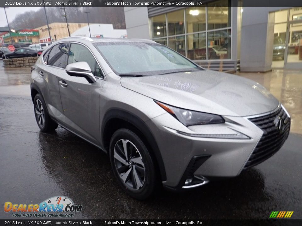 2018 Lexus NX 300 AWD Atomic Silver / Black Photo #9