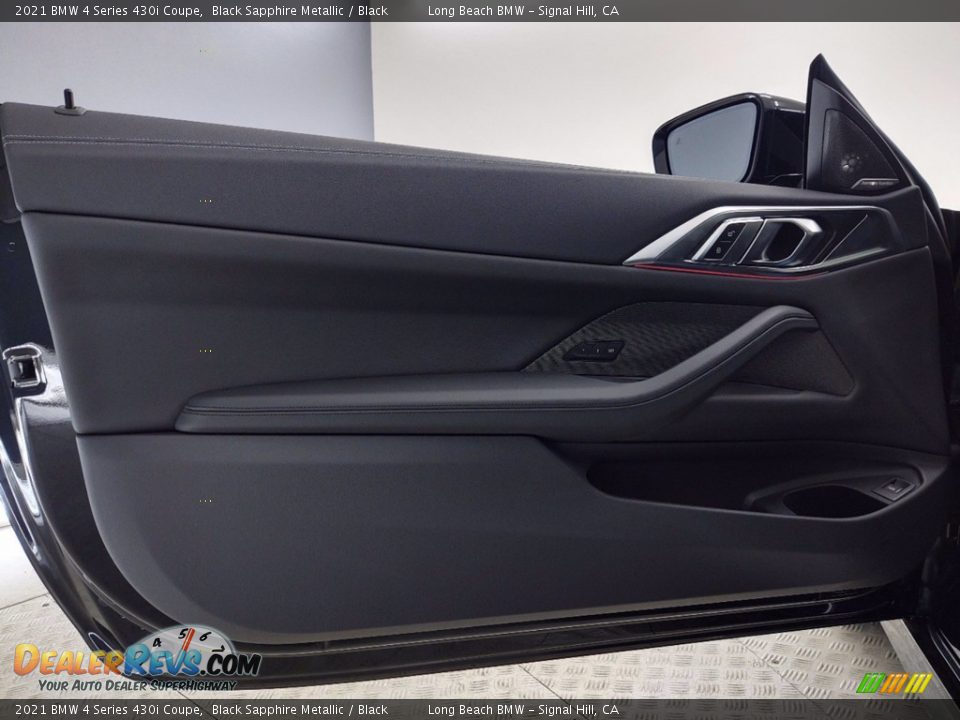 2021 BMW 4 Series 430i Coupe Black Sapphire Metallic / Black Photo #10