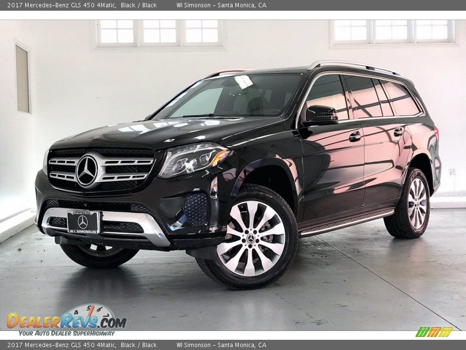 2017 Mercedes-Benz GLS 450 4Matic Black / Black Photo #12