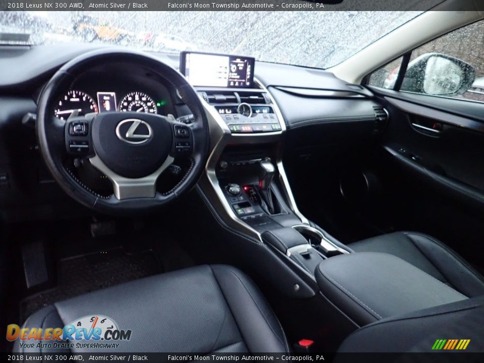 2018 Lexus NX 300 AWD Atomic Silver / Black Photo #17