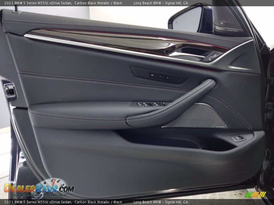 Door Panel of 2021 BMW 5 Series M550i xDrive Sedan Photo #10