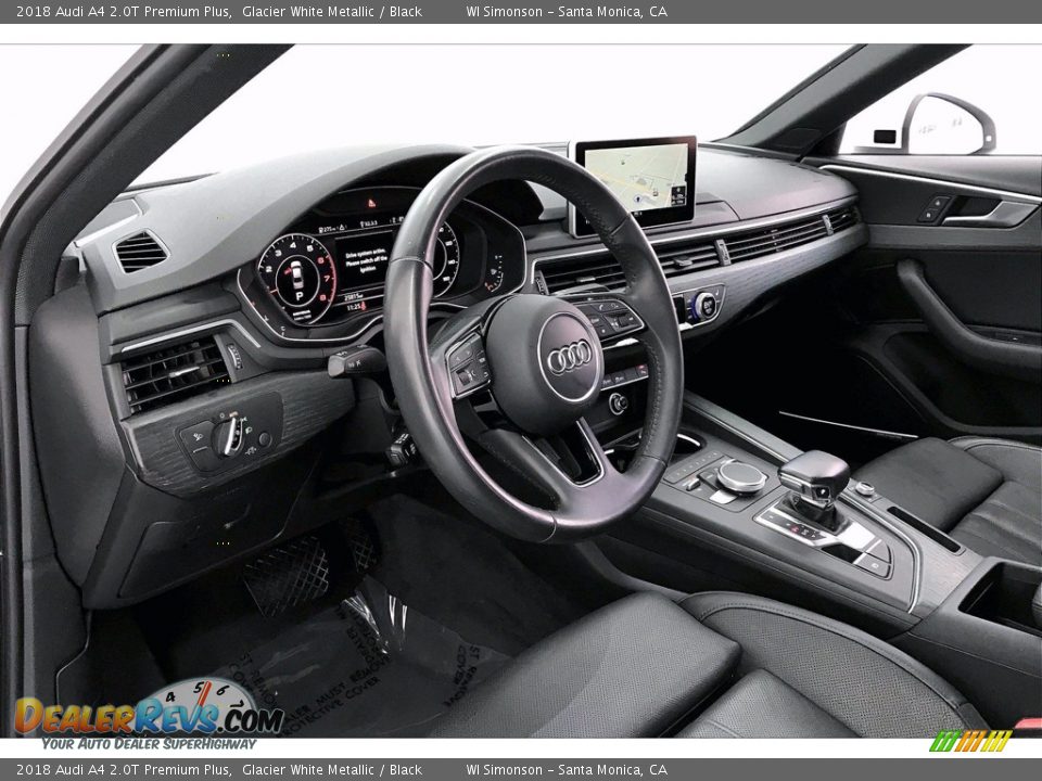 Black Interior - 2018 Audi A4 2.0T Premium Plus Photo #14