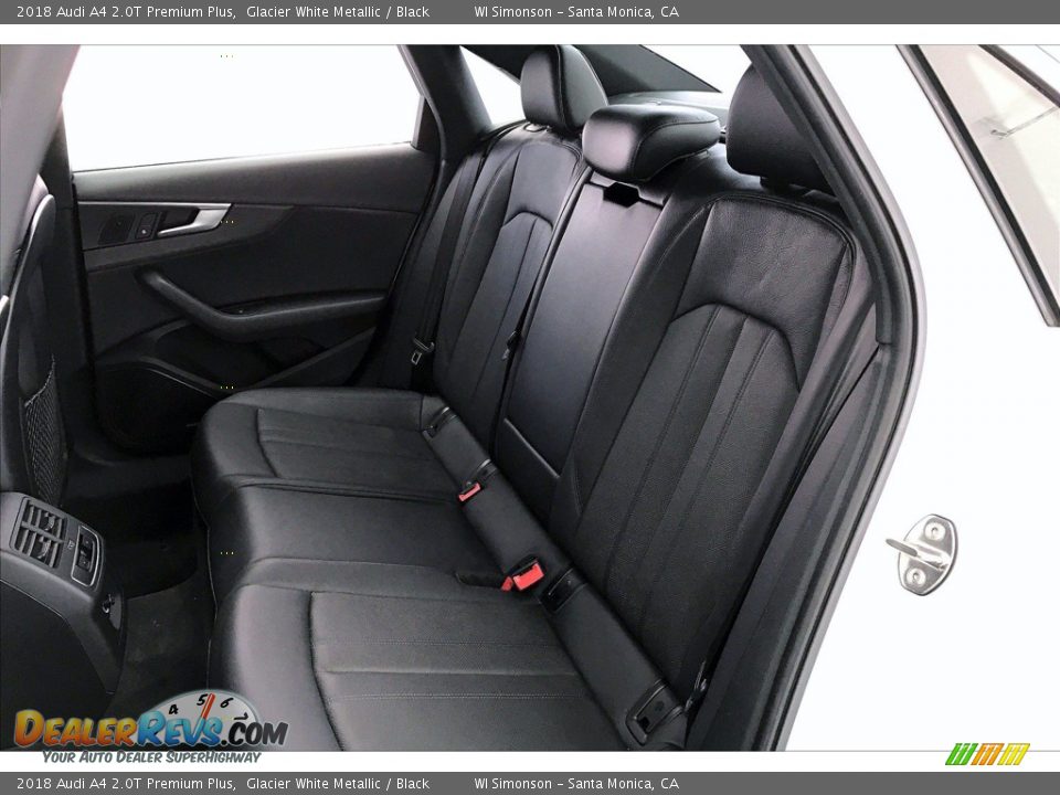 Rear Seat of 2018 Audi A4 2.0T Premium Plus Photo #20