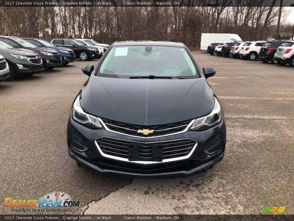 2017 Chevrolet Cruze Premier Graphite Metallic / Jet Black Photo #2