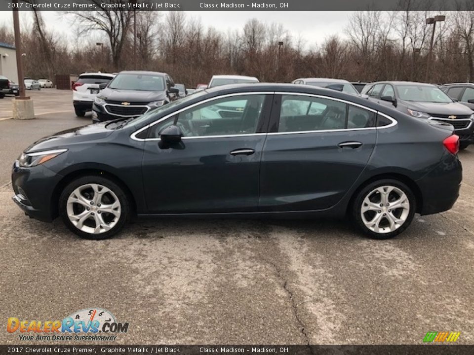 Graphite Metallic 2017 Chevrolet Cruze Premier Photo #3