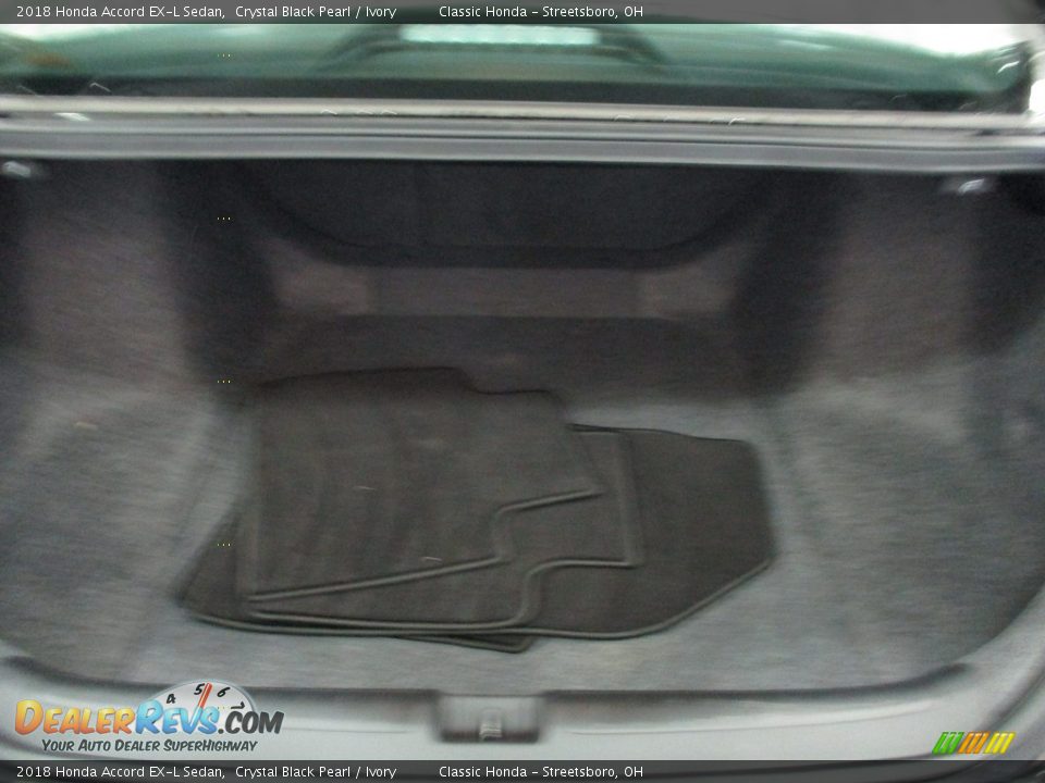 2018 Honda Accord EX-L Sedan Crystal Black Pearl / Ivory Photo #21