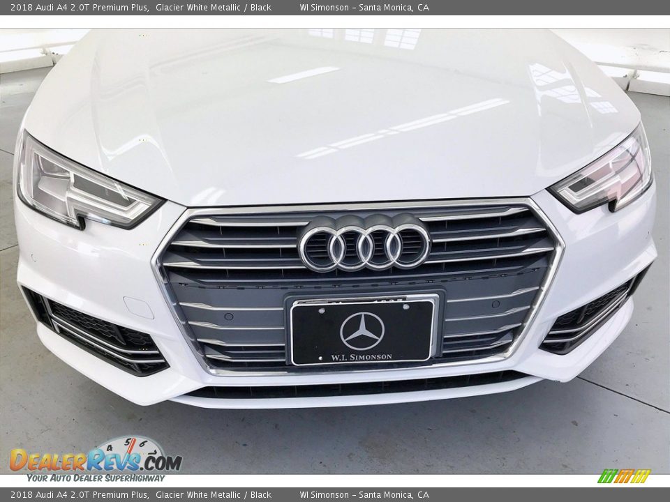 2018 Audi A4 2.0T Premium Plus Glacier White Metallic / Black Photo #30