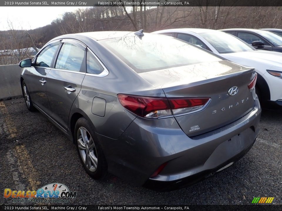 2019 Hyundai Sonata SEL Machine Gray / Gray Photo #2