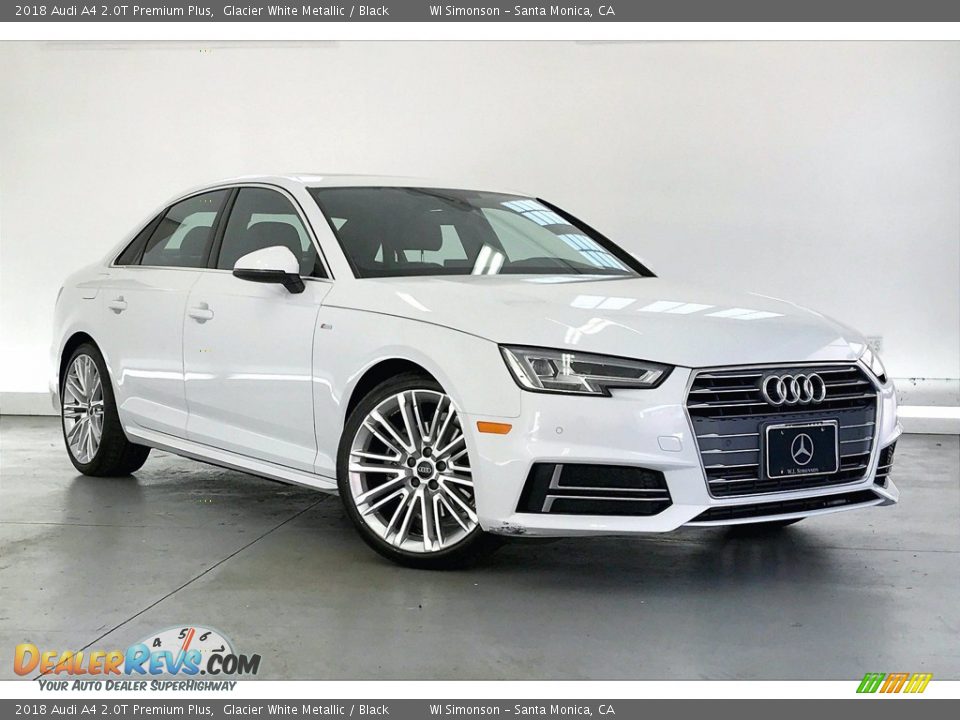 Glacier White Metallic 2018 Audi A4 2.0T Premium Plus Photo #34