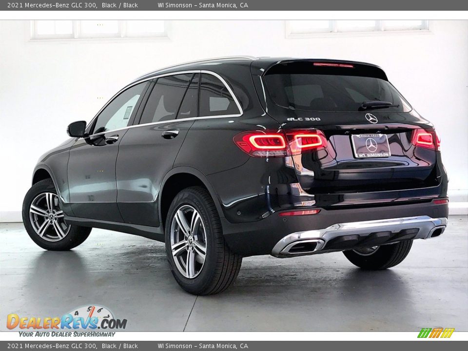 2021 Mercedes-Benz GLC 300 Black / Black Photo #2