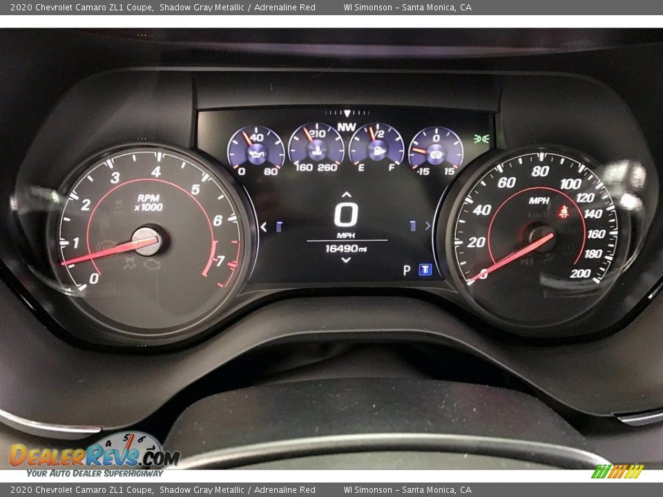 2020 Chevrolet Camaro ZL1 Coupe Gauges Photo #23