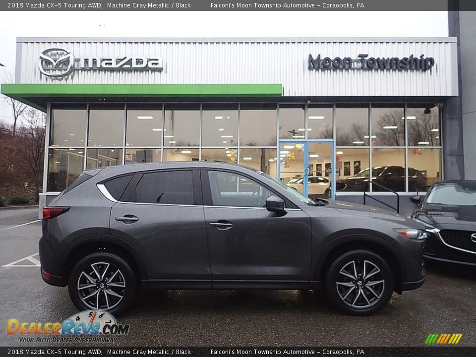 2018 Mazda CX-5 Touring AWD Machine Gray Metallic / Black Photo #1
