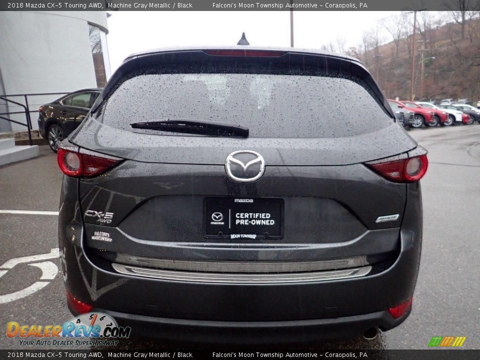 2018 Mazda CX-5 Touring AWD Machine Gray Metallic / Black Photo #3