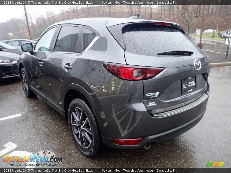 2018 Mazda CX-5 Touring AWD Machine Gray Metallic / Black Photo #5