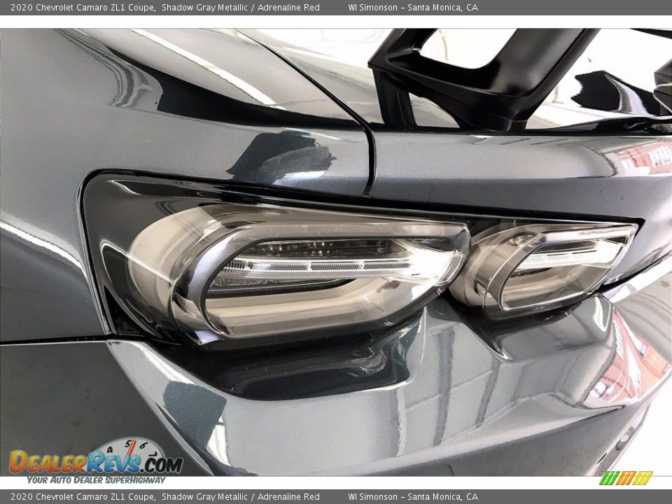 2020 Chevrolet Camaro ZL1 Coupe Shadow Gray Metallic / Adrenaline Red Photo #29