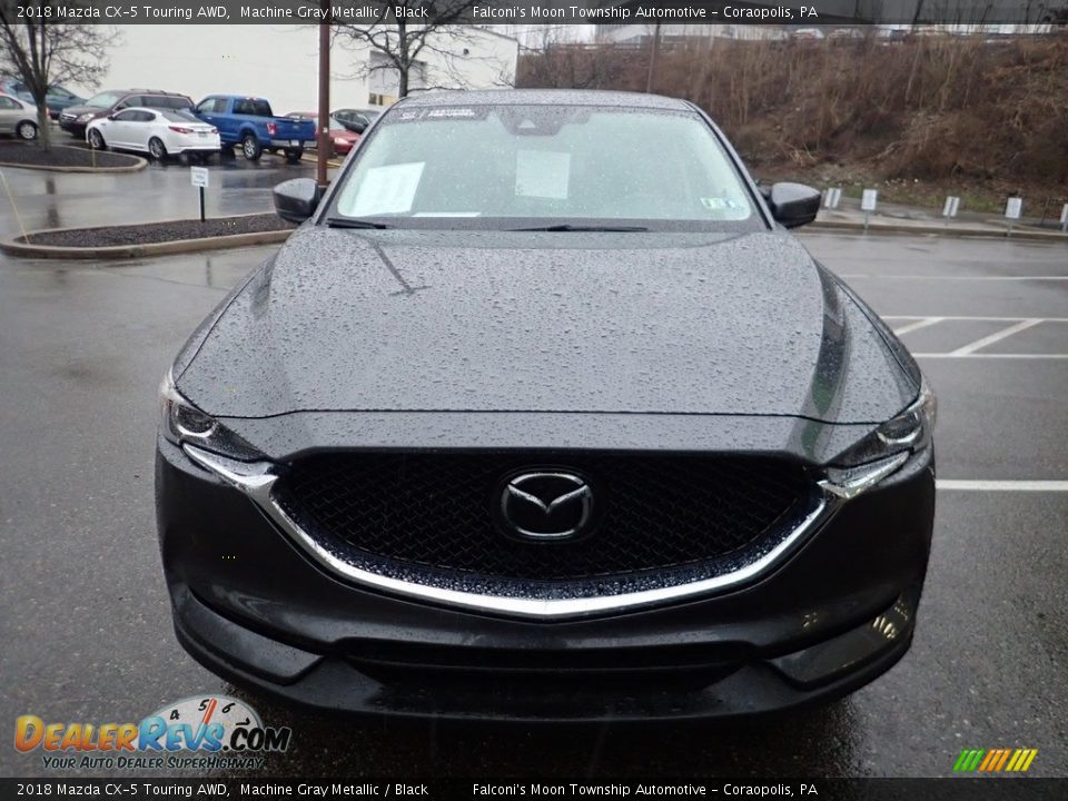 2018 Mazda CX-5 Touring AWD Machine Gray Metallic / Black Photo #8