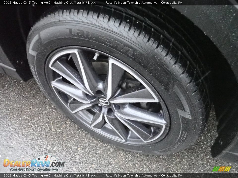 2018 Mazda CX-5 Touring AWD Machine Gray Metallic / Black Photo #10