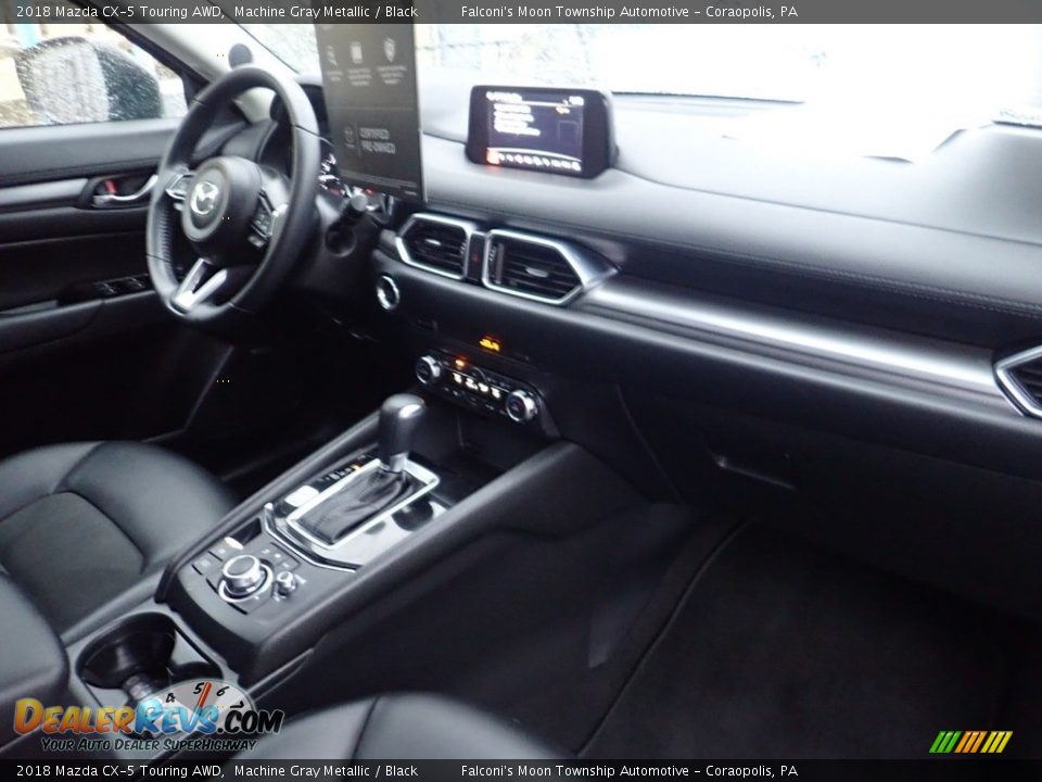 2018 Mazda CX-5 Touring AWD Machine Gray Metallic / Black Photo #12
