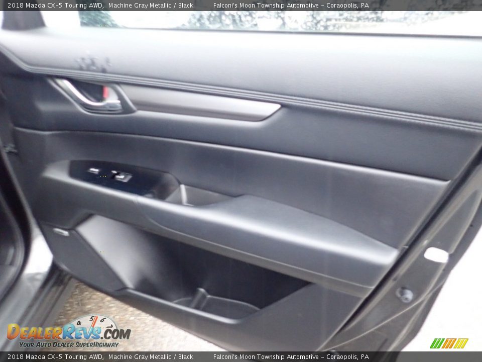 2018 Mazda CX-5 Touring AWD Machine Gray Metallic / Black Photo #13