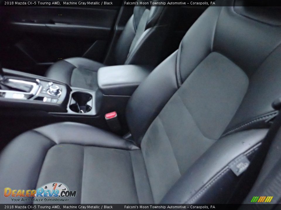 2018 Mazda CX-5 Touring AWD Machine Gray Metallic / Black Photo #15