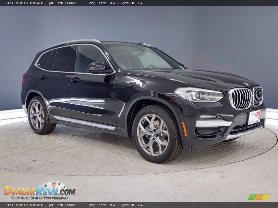 2021 BMW X3 sDrive30i Jet Black / Black Photo #27