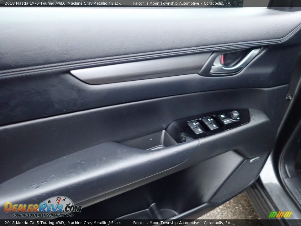 2018 Mazda CX-5 Touring AWD Machine Gray Metallic / Black Photo #18