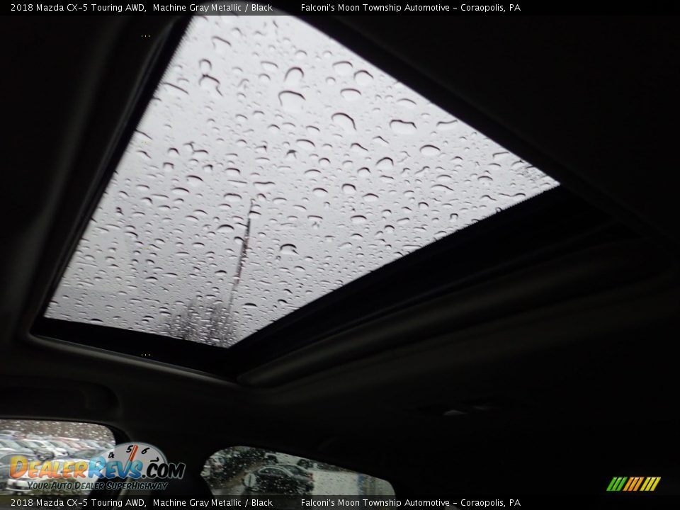 2018 Mazda CX-5 Touring AWD Machine Gray Metallic / Black Photo #20