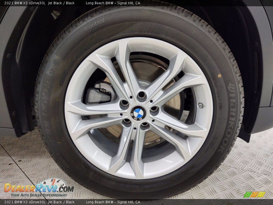 2021 BMW X3 sDrive30i Jet Black / Black Photo #3