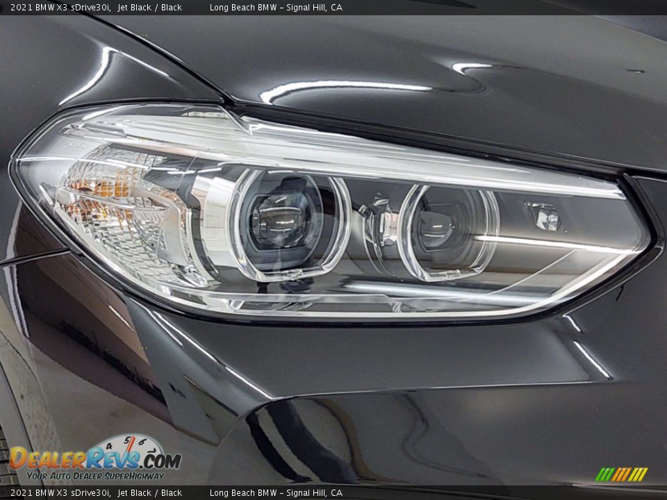 2021 BMW X3 sDrive30i Jet Black / Black Photo #4