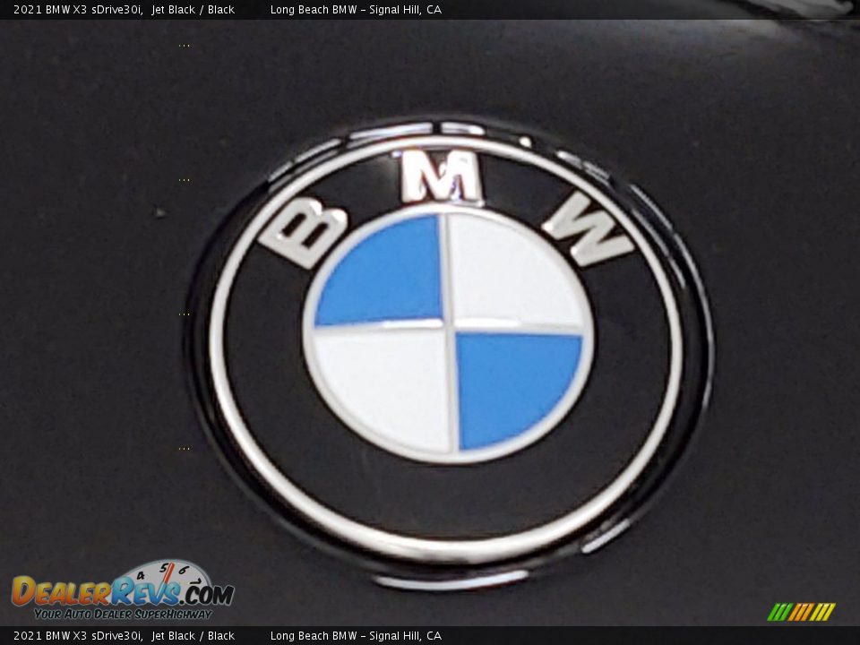 2021 BMW X3 sDrive30i Jet Black / Black Photo #5