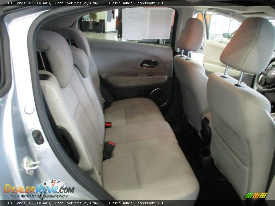 2018 Honda HR-V EX AWD Lunar Silver Metallic / Gray Photo #20