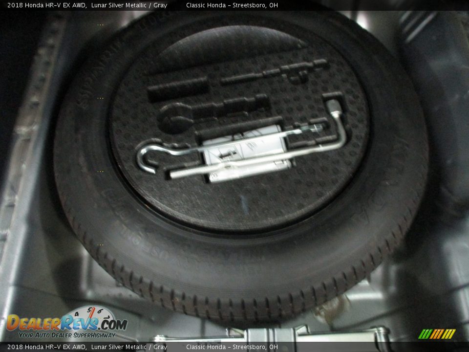 2018 Honda HR-V EX AWD Lunar Silver Metallic / Gray Photo #22