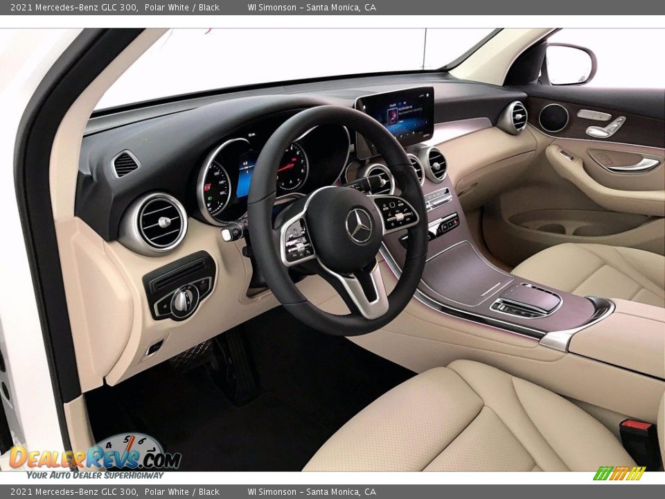 Black Interior - 2021 Mercedes-Benz GLC 300 Photo #4