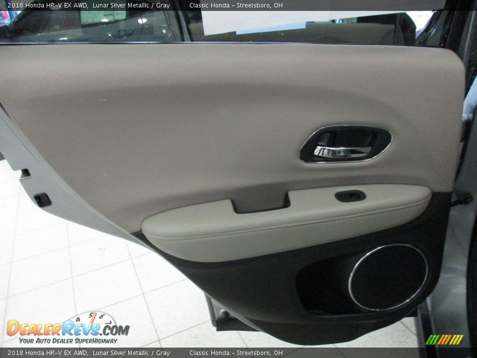 2018 Honda HR-V EX AWD Lunar Silver Metallic / Gray Photo #23