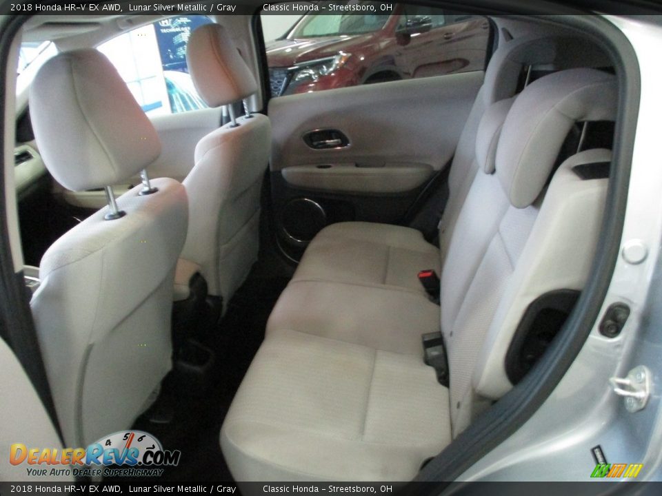 2018 Honda HR-V EX AWD Lunar Silver Metallic / Gray Photo #25