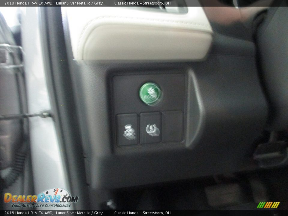 2018 Honda HR-V EX AWD Lunar Silver Metallic / Gray Photo #31