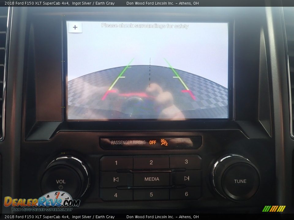2018 Ford F150 XLT SuperCab 4x4 Ingot Silver / Earth Gray Photo #2