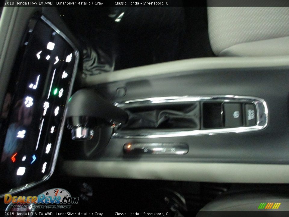 2018 Honda HR-V EX AWD Lunar Silver Metallic / Gray Photo #35