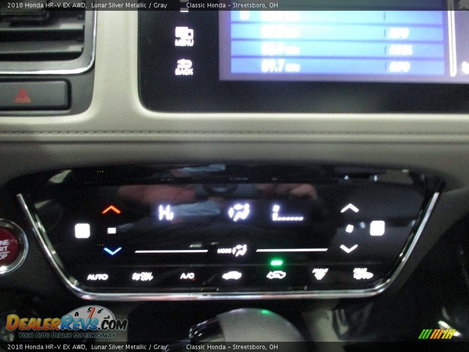 2018 Honda HR-V EX AWD Lunar Silver Metallic / Gray Photo #36