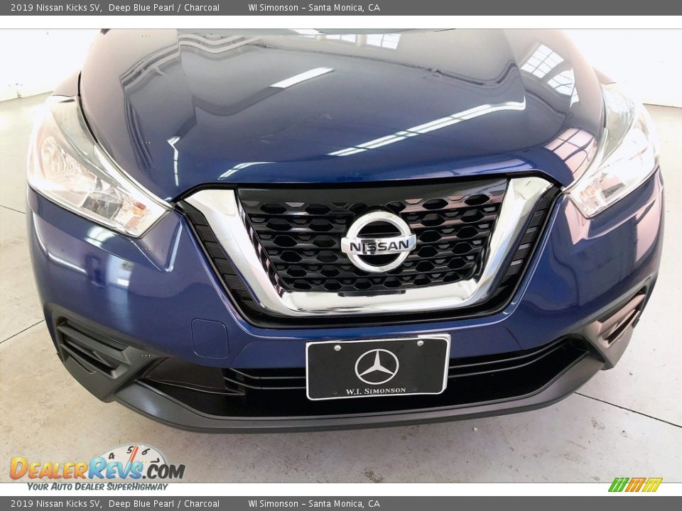 2019 Nissan Kicks SV Deep Blue Pearl / Charcoal Photo #30