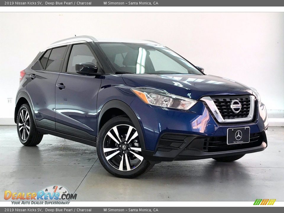 2019 Nissan Kicks SV Deep Blue Pearl / Charcoal Photo #34