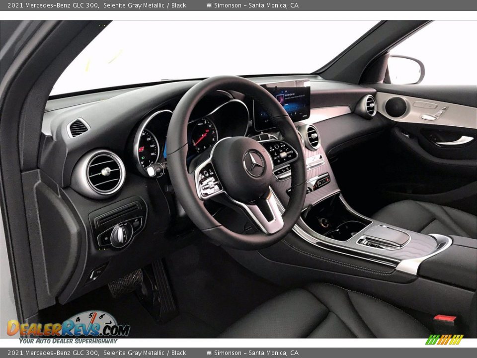2021 Mercedes-Benz GLC 300 Selenite Gray Metallic / Black Photo #4