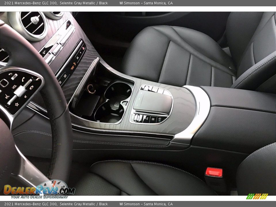 2021 Mercedes-Benz GLC 300 Selenite Gray Metallic / Black Photo #7