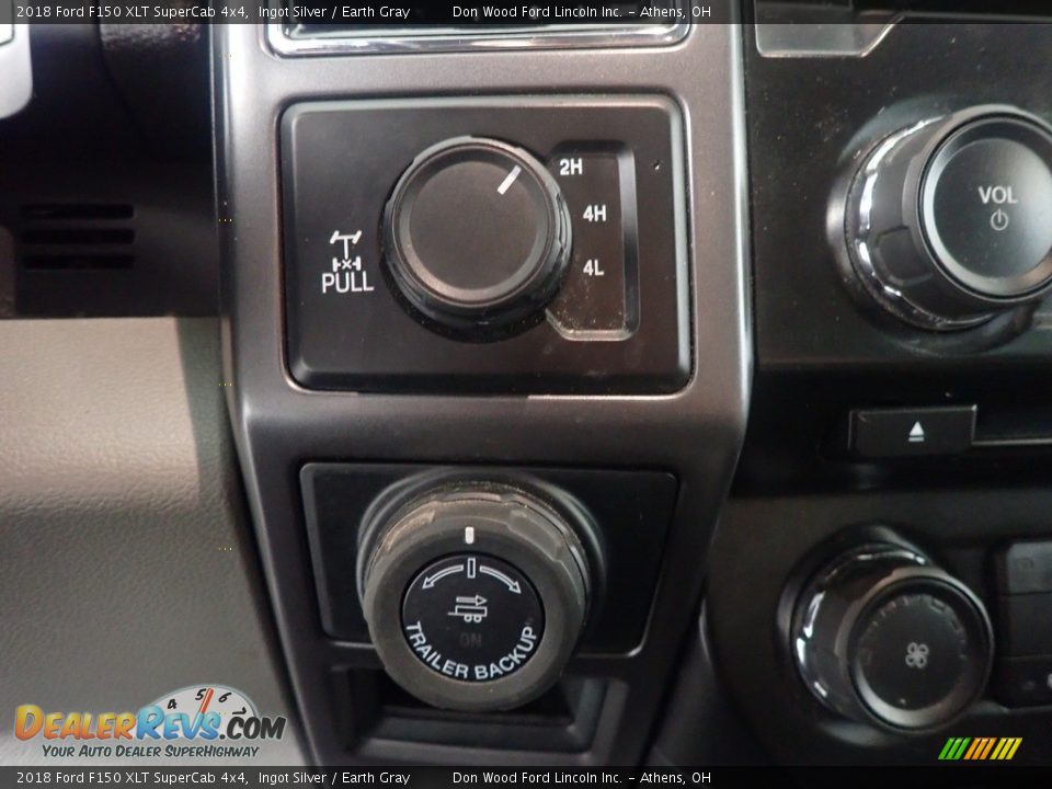 2018 Ford F150 XLT SuperCab 4x4 Ingot Silver / Earth Gray Photo #30