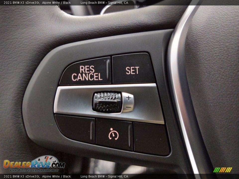 2021 BMW X3 sDrive30i Steering Wheel Photo #15