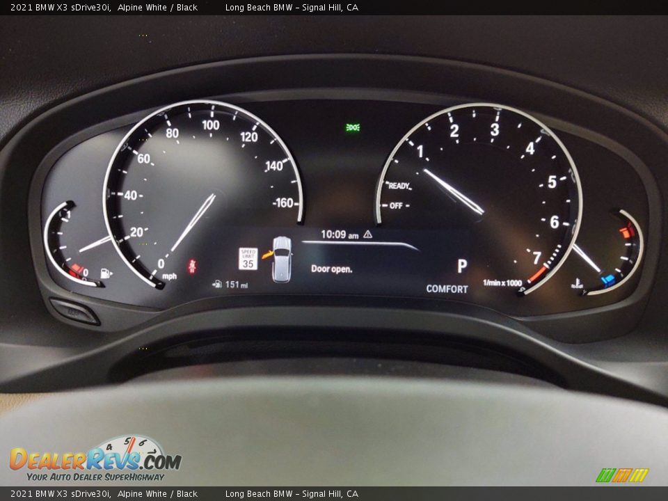 2021 BMW X3 sDrive30i Gauges Photo #17