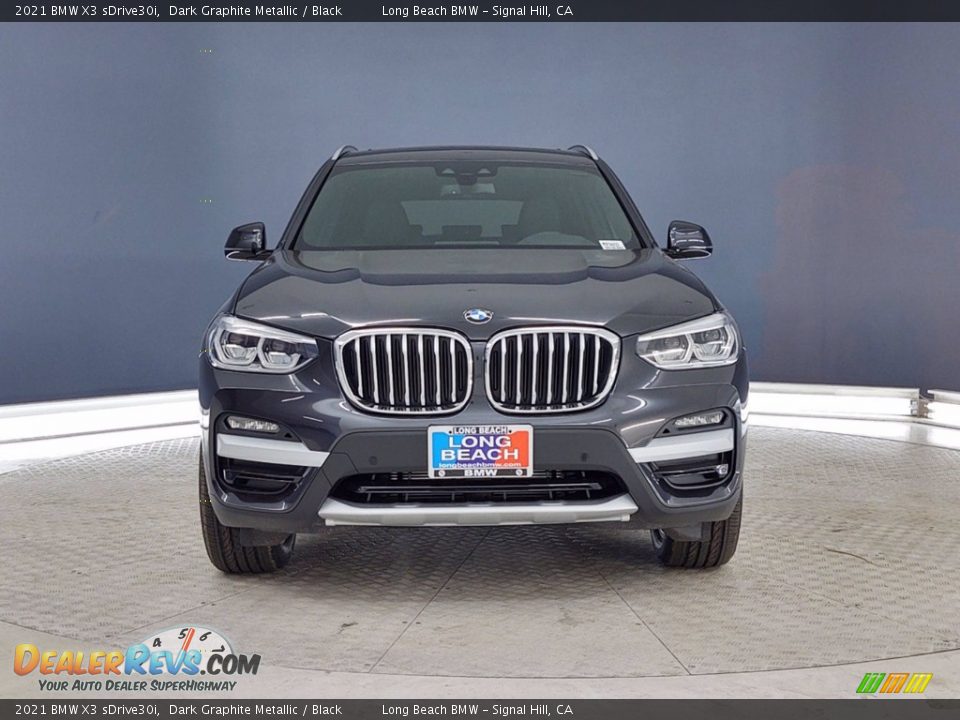 2021 BMW X3 sDrive30i Dark Graphite Metallic / Black Photo #2