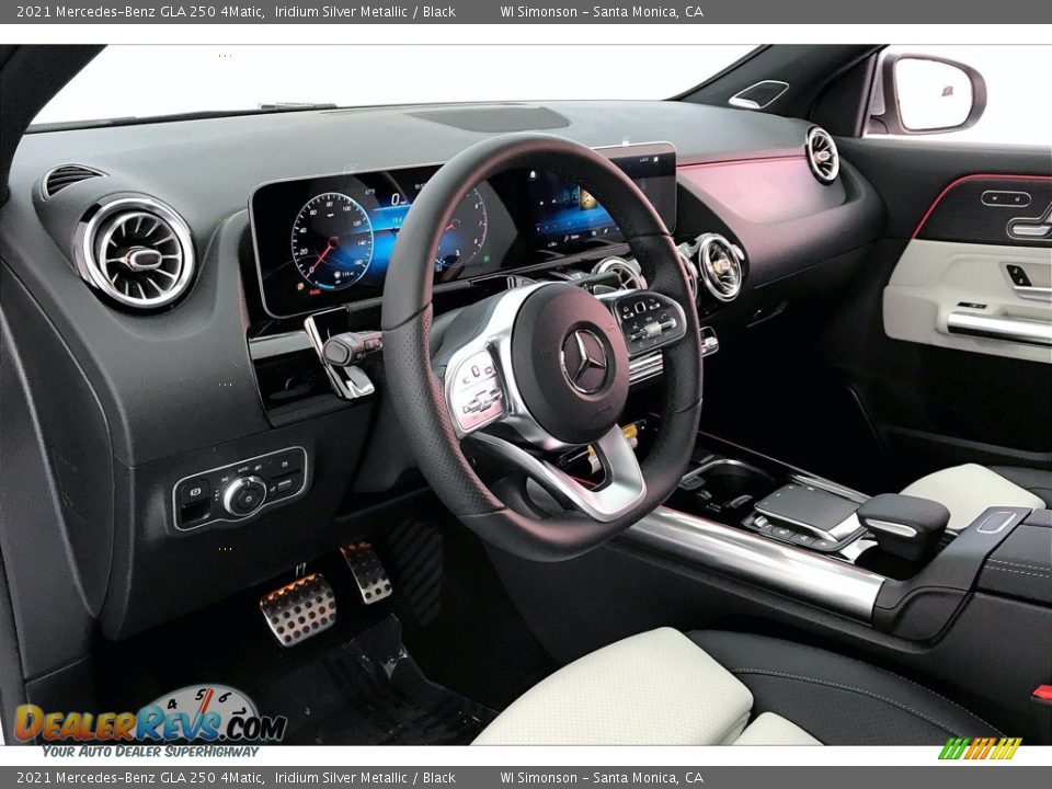 2021 Mercedes-Benz GLA 250 4Matic Iridium Silver Metallic / Black Photo #4
