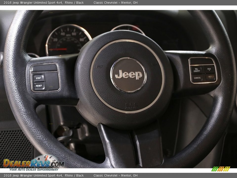 2016 Jeep Wrangler Unlimited Sport 4x4 Rhino / Black Photo #6